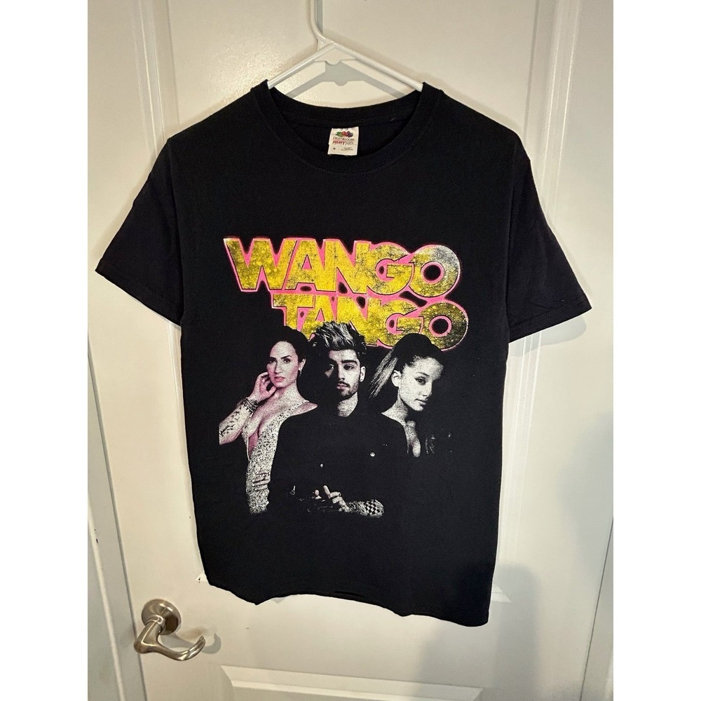 Wango Tango 2016 Ariana Demi Zayn US Tour Music T-Shirt Mens Size Small